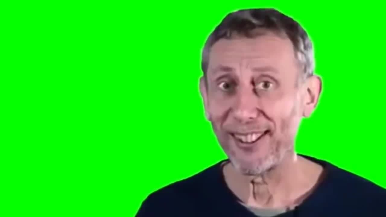 Michael Rosen "Noice" Meme Template | Classic Reaction Green Screen - funny Funny Reaction meme