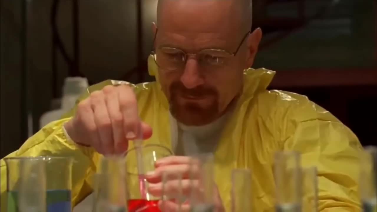Walter White Chemistry Lab Meme Template - Breaking Bad - funny Web Series meme