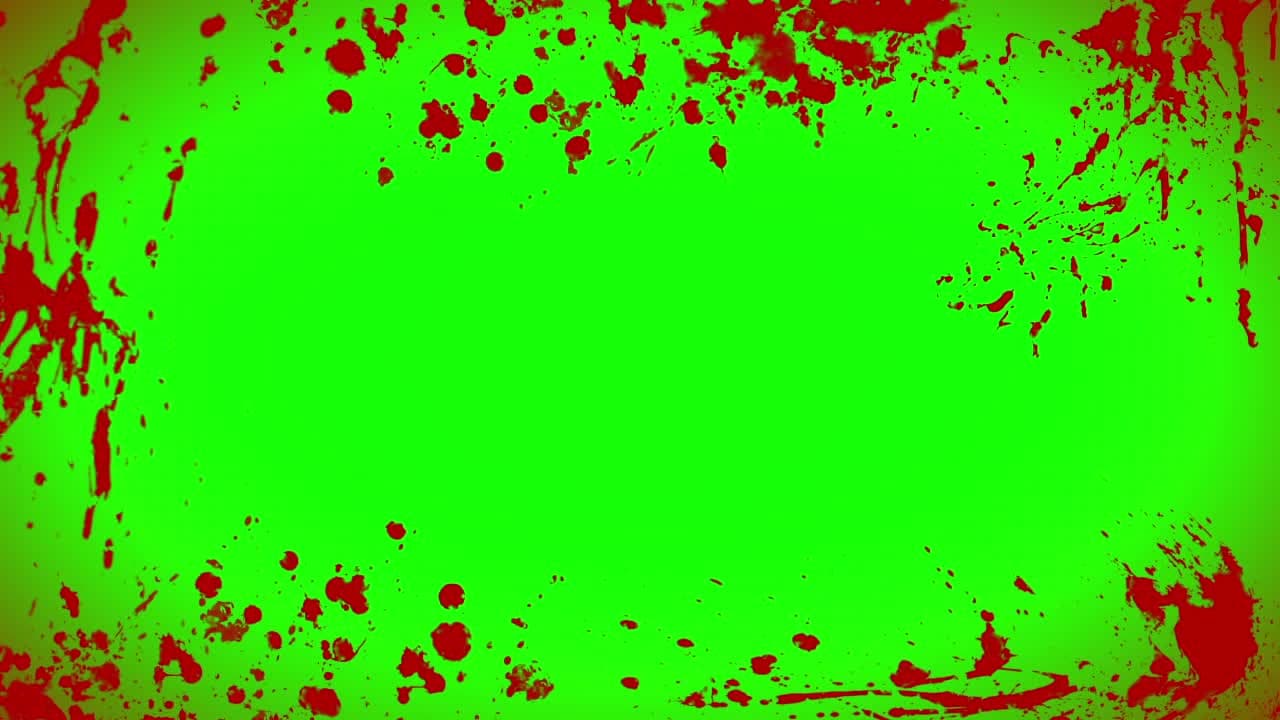 Blood Splatter Green Screen Meme Template | Horror Reaction Overlay - funny Reaction Memes meme