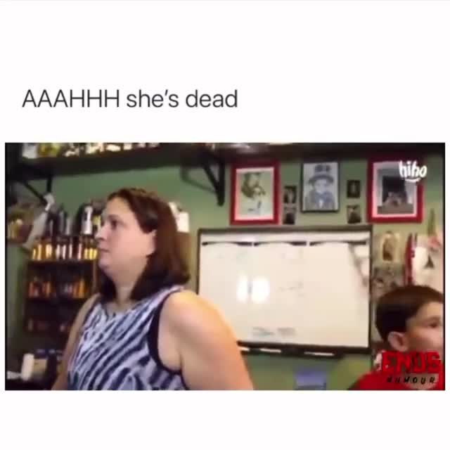 Dramatic Fainting Woman Meme Template | She's Dead Reaction - funny Comedy meme