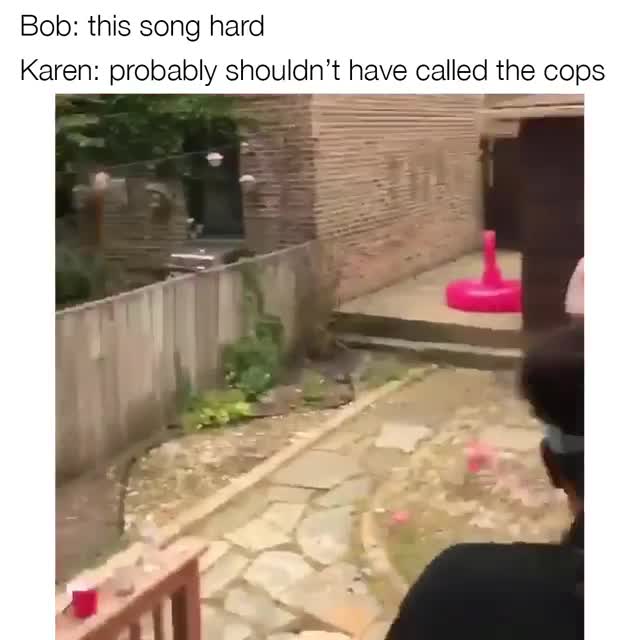 Karen Called The Cops But The Party Still Vibing Meme Template - funny Funny meme