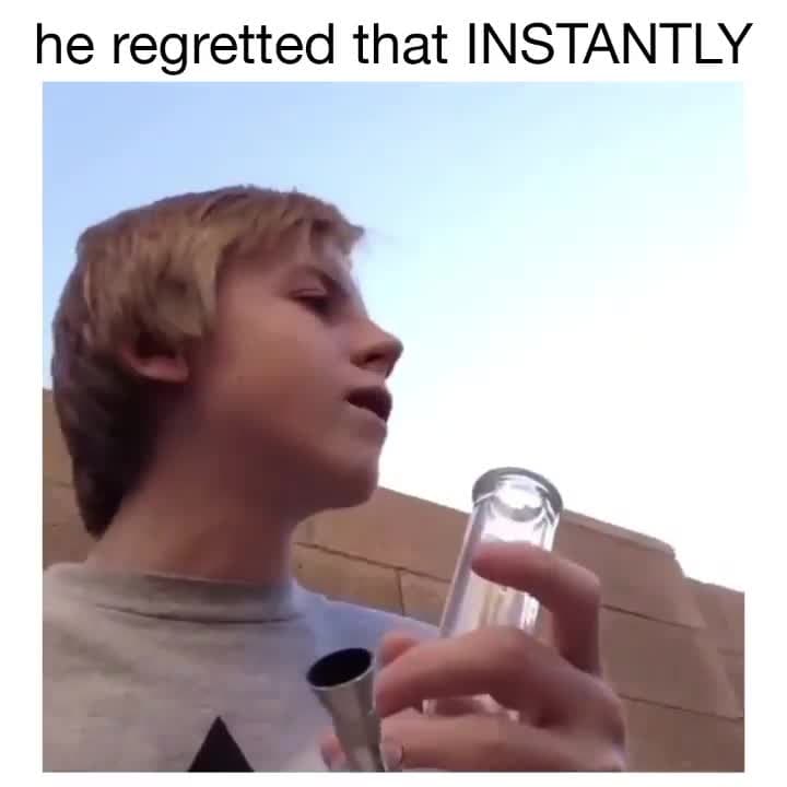 Instantly Regretted Kid Meme Template - funny Comedy meme