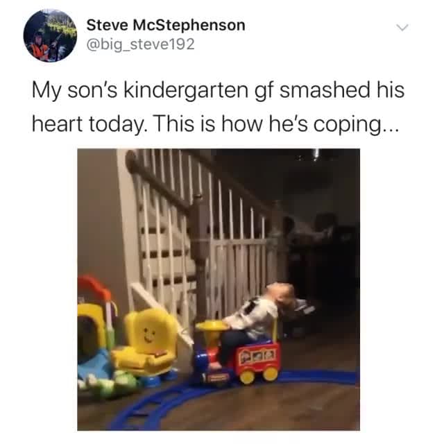 Heartbreak Kid on Toy Train Meme Template - funny Funny meme
