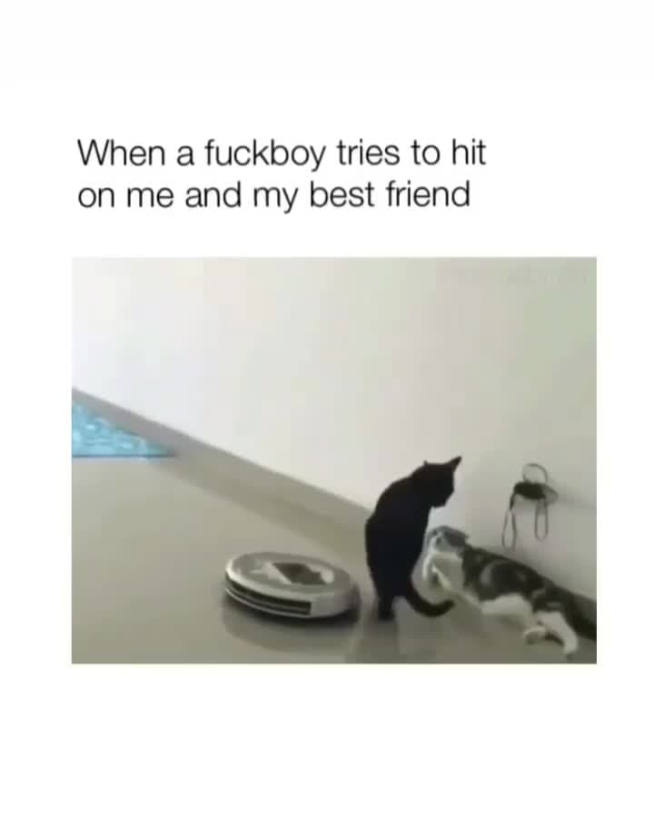 When a Fuckboy Tries to Hit on Me and My Best Friend Meme Template - funny Relatable Memes meme