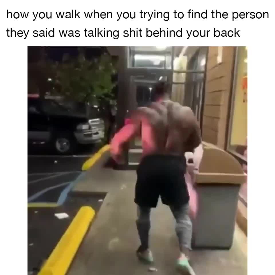 Aggressive Walk Bodybuilder Meme Template - funny Humor meme