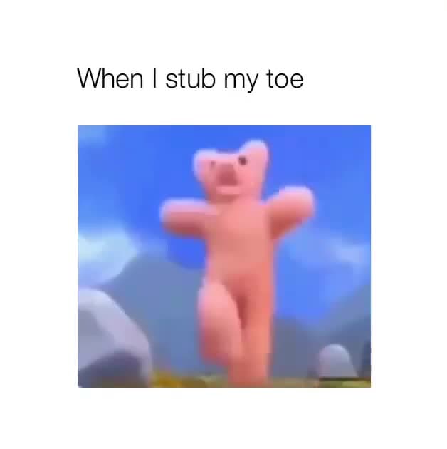 Gummy Bear Stub Toe Scream Meme Template | Unexpected Pain Reaction - funny Reaction Meme meme
