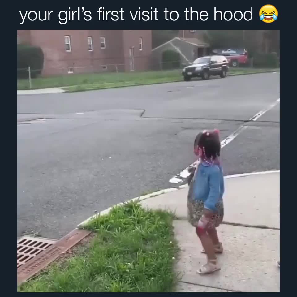 Little Girl Startled Jump Meme Template | Funny Flinch Reaction - funny Comedy meme