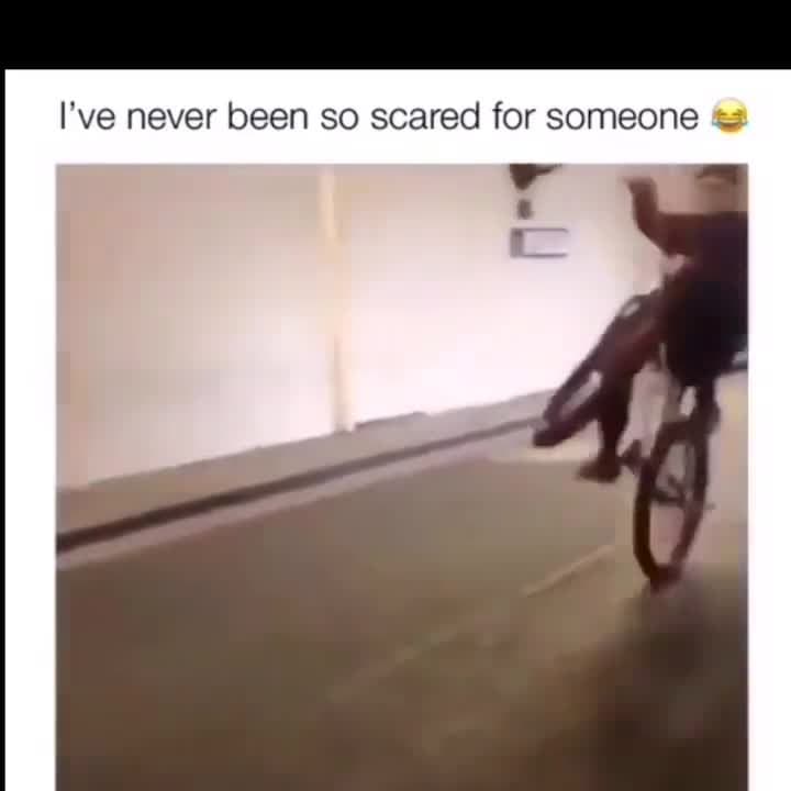 Close Call Bike Stunt - Almost Hit Meme Template - funny Comedy meme