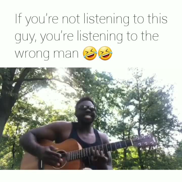 Hilarious "If You're Not Listening To This Guy, You're Listening To The Wrong Man" Meme Template - funny Comedy meme