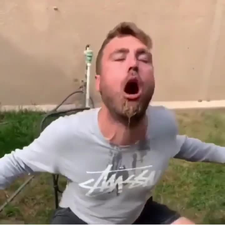 Chug Gone Wrong Disgusted Spitting Meme Template - funny Reaction Memes meme