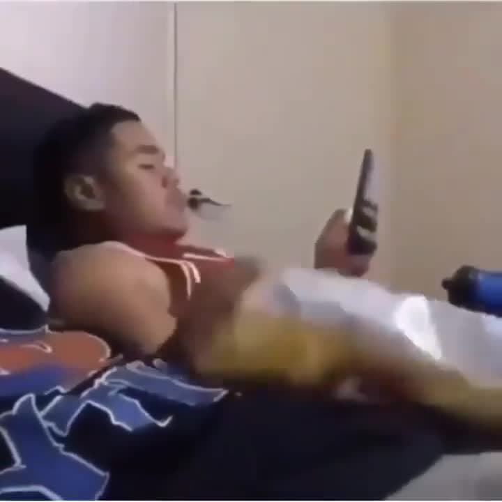 Lazy Person Eating Chips with Foot Meme Template - funny Comedy meme