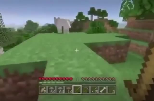 Minecraft Puppy Fall Fail Meme Template - funny Gaming meme