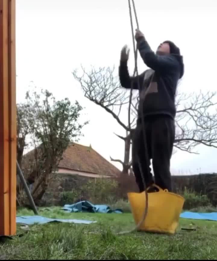 Hilarious Bucket Lifting Fail Meme Template | Epic Struggle and Fall - funny Comedy meme
