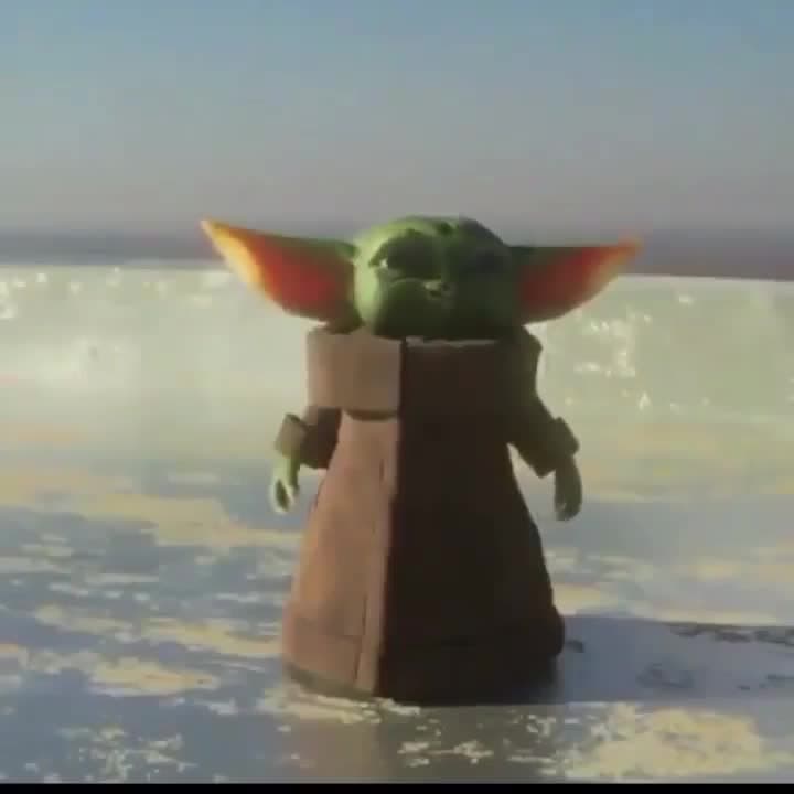 Baby Yoda Crushed: Expectation vs Reality Meme Template - funny Web Series meme