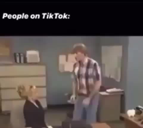 People on TikTok Exaggerated Reaction Meme Template - funny Comedy meme
