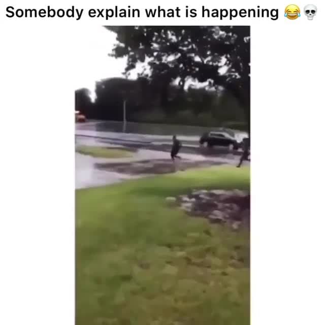 Hilarious Puddle Jumping Stunts Meme Template - funny Funny meme