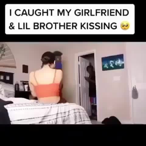 I Caught My Girlfriend & Lil Brother Kissing Meme Template - funny Prank meme