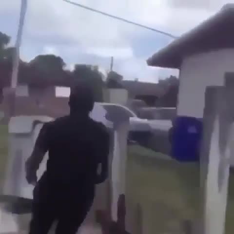 Guy Throws Trash Can and Runs Away Meme Template - funny Comedy meme
