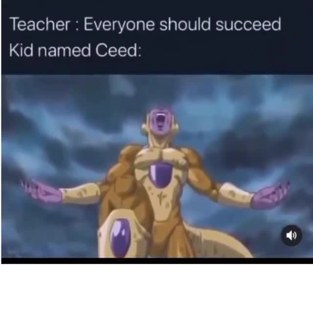 Frieza Laughing Maniacally | Kid Named Ceed Meme Template | Dragon Ball Z Funny Reaction - funny Anime meme