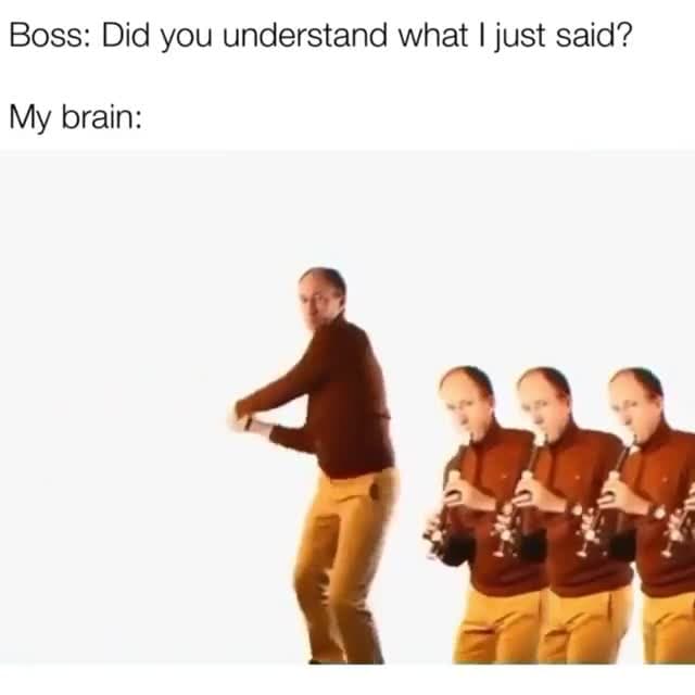 Boss Asked My Brain Recorder Meme Template - funny Funny & Relatable meme
