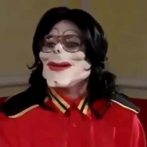 Michael Jackson Mask 'That's Crazy, That's Stupid' Reaction Meme Template - funny Comedy meme