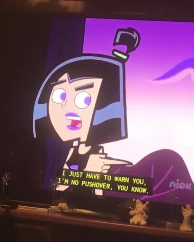 Danny Phantom Sam and Danny Proposal 'I'm No Pushover' Meme Template - funny Animated Series meme